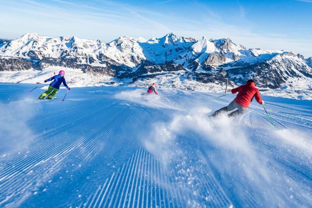 Beautiful Chalet On The Piste In Swiss Alps Alt St. Johann Exterior photo